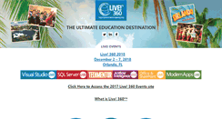 Desktop Screenshot of live360events.com
