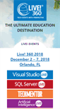 Mobile Screenshot of live360events.com